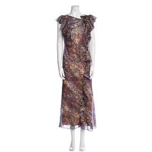 Rebecca Taylor Snakeprint dress